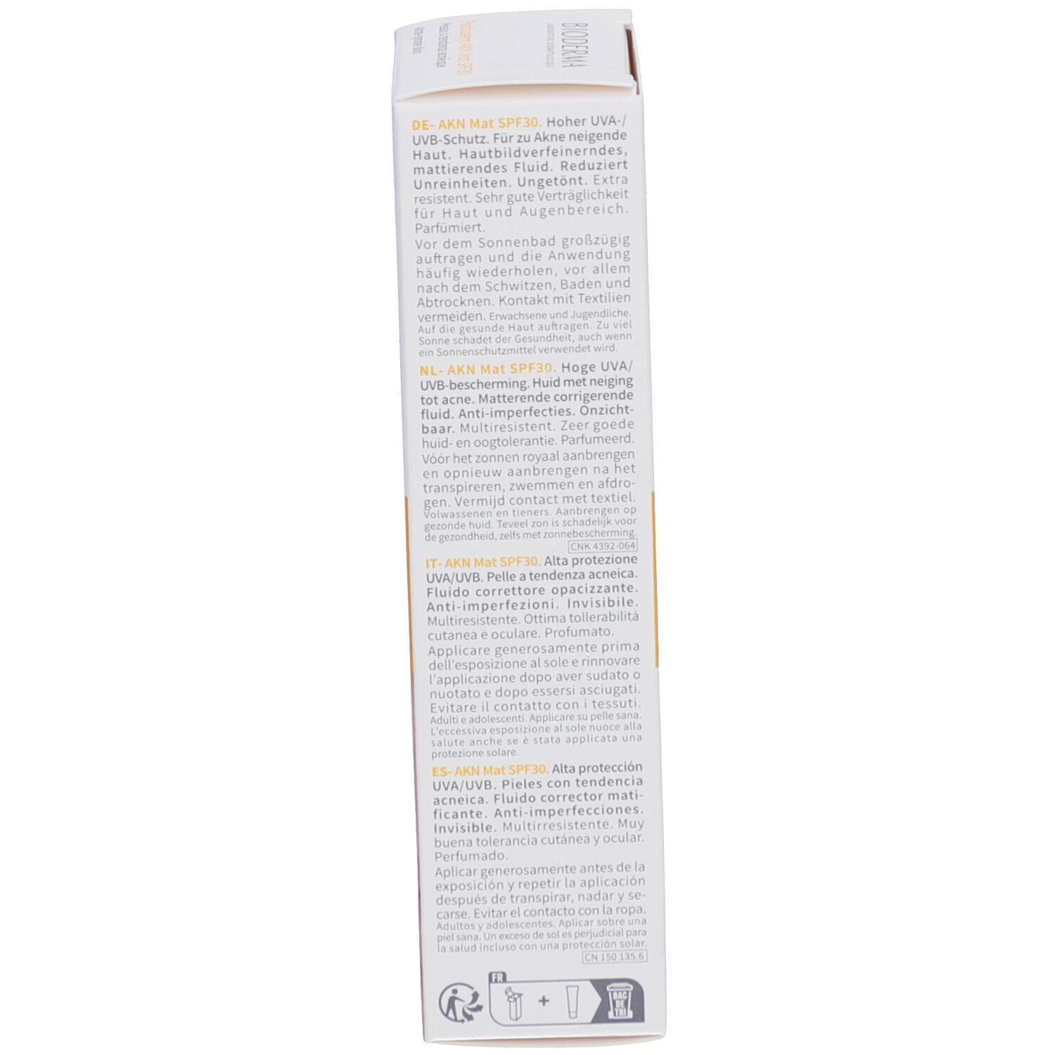 BIODERMA Photoderm AKN Mat SPF30