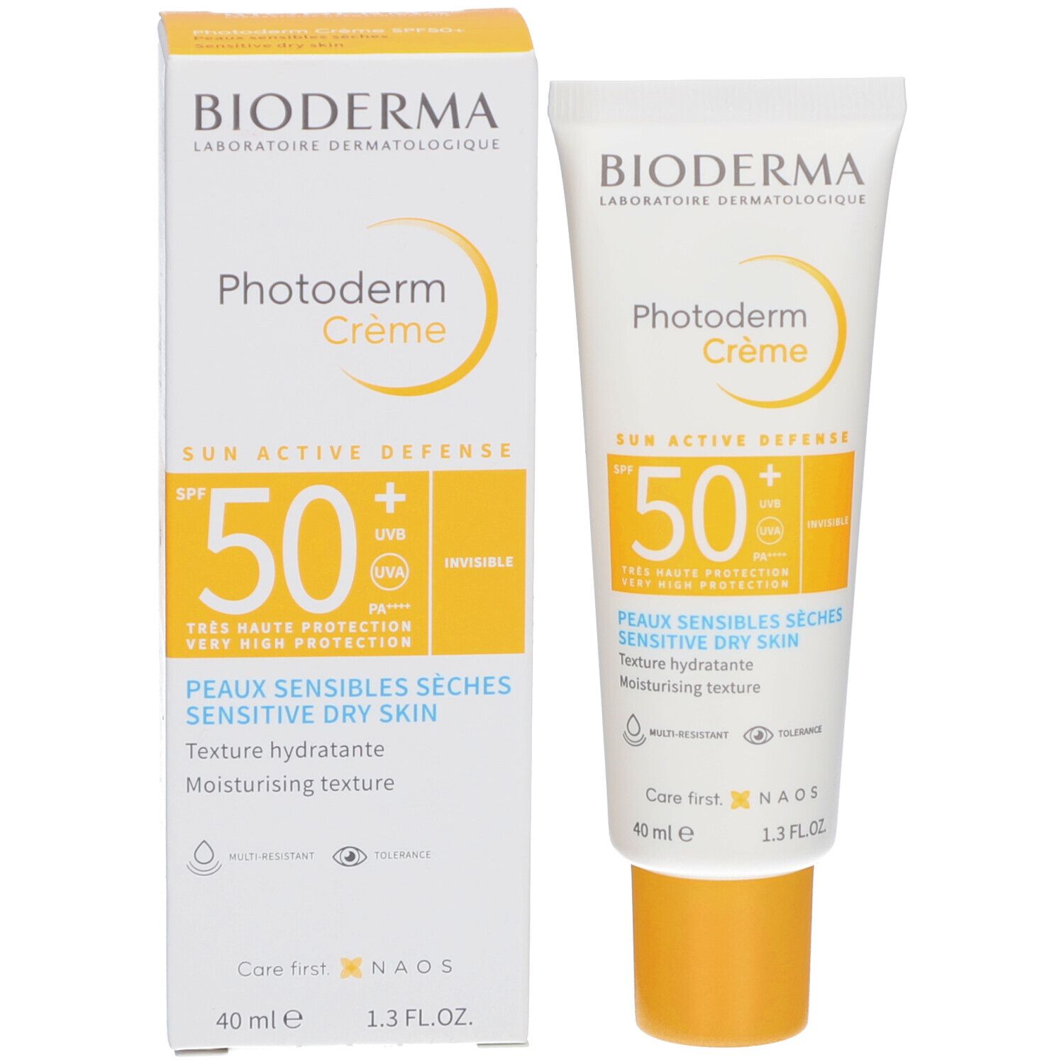 BIODERMA Photoderm Crème Peaux Sensibles et Sèches SPF50+