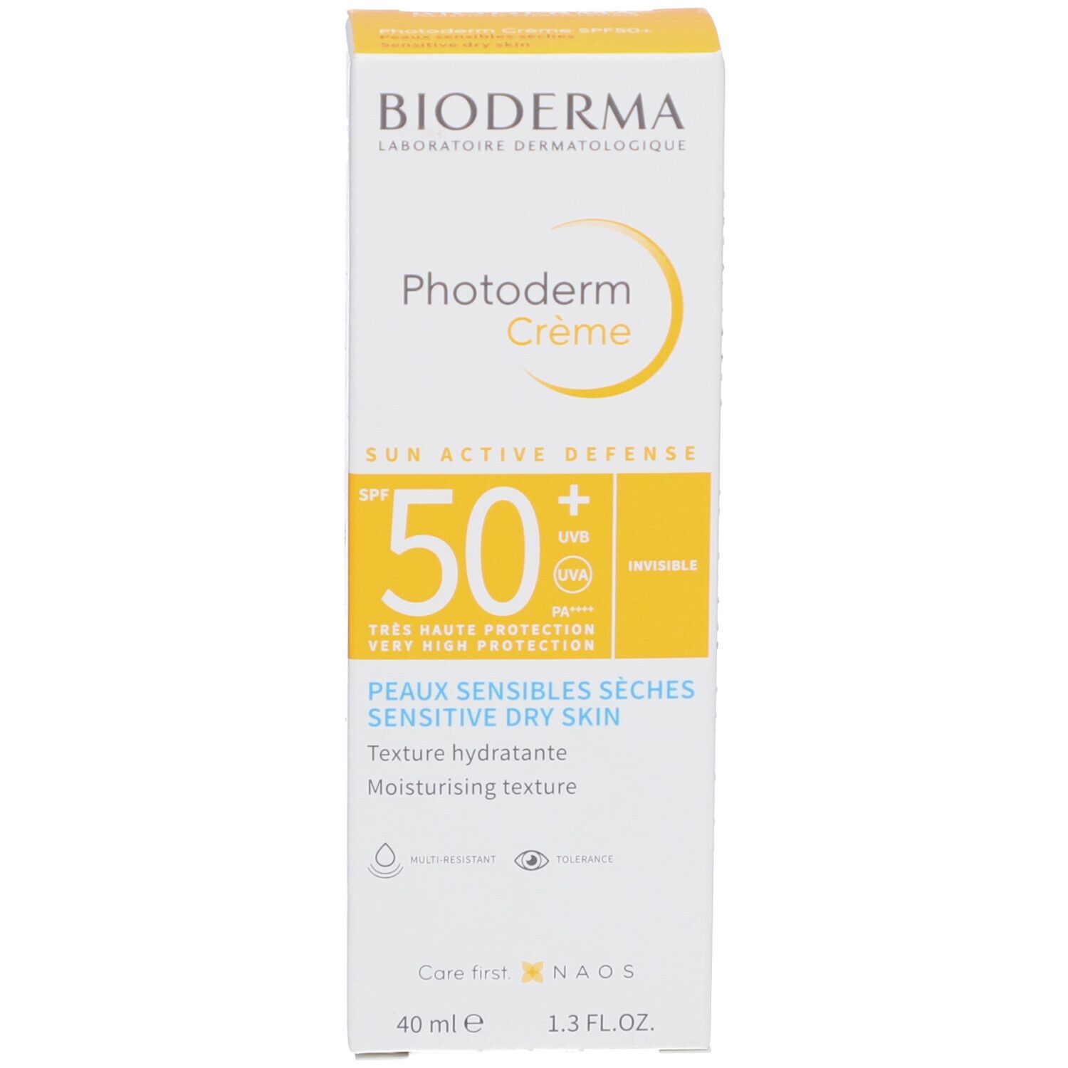 BIODERMA Photoderm Crème Peaux Sensibles et Sèches SPF50+