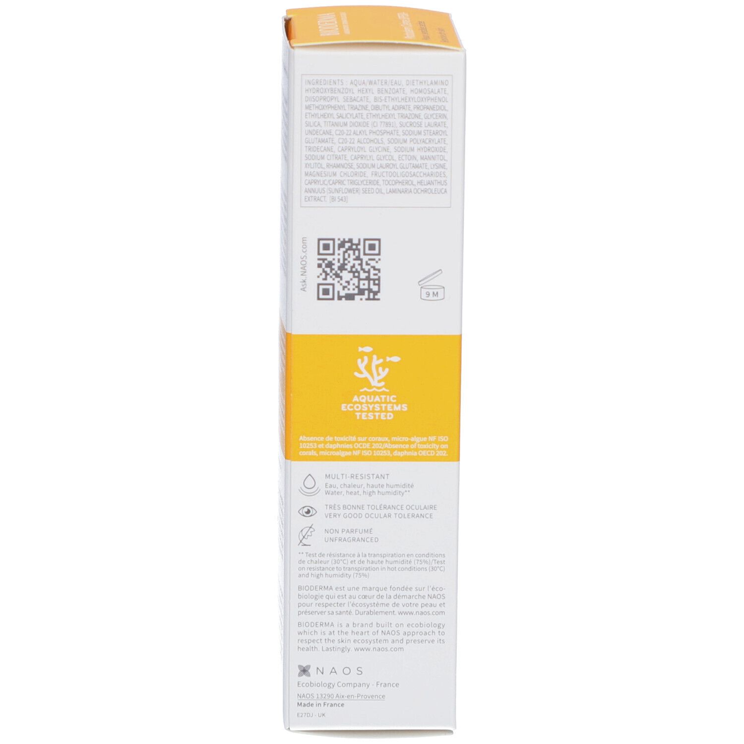 BIODERMA Photoderm Crème Peaux Sensibles et Sèches SPF50+