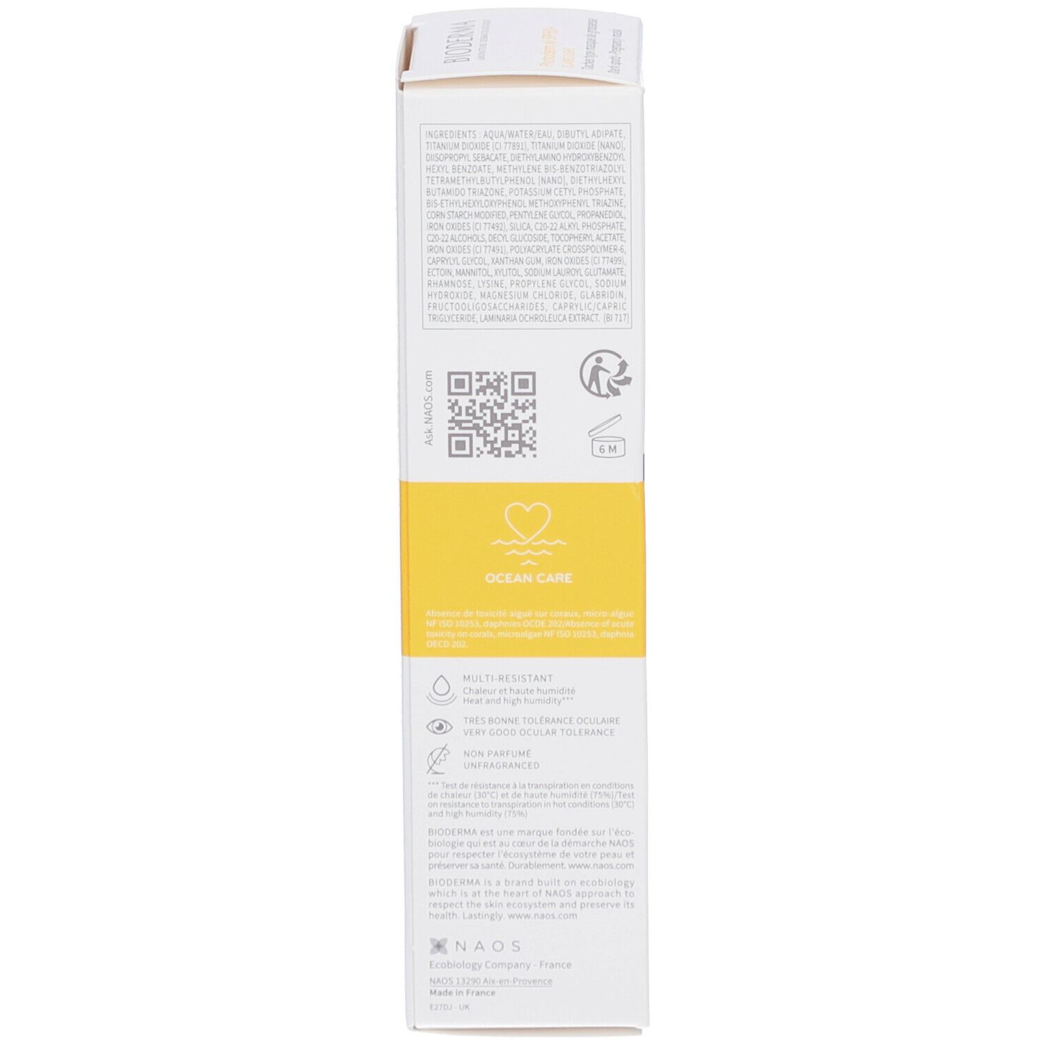BIODERMA Photoderm M Klärende Gel-Creme SPF50+ Teinte Claire