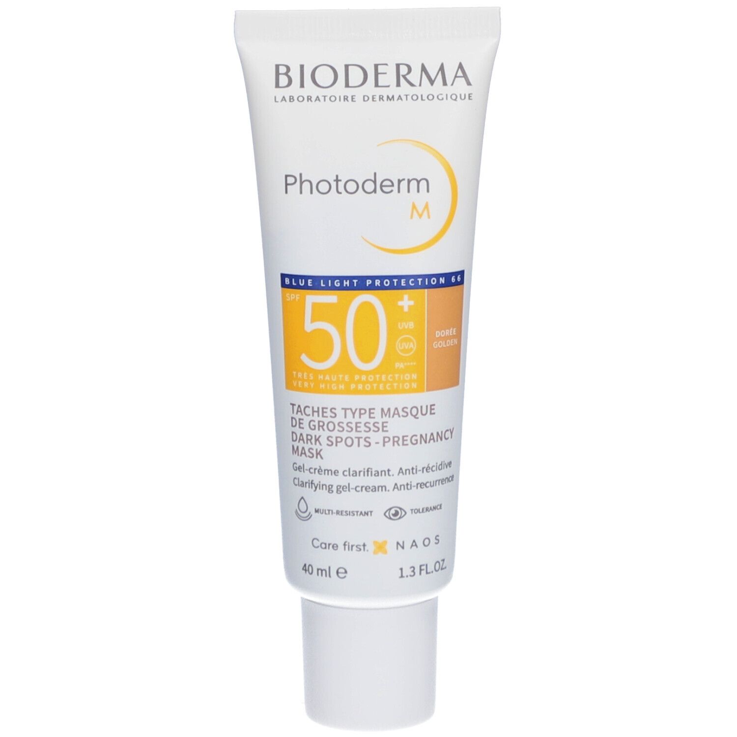 BIODERMA Photoderm M Klärende Gel-Creme Gold SPF50+