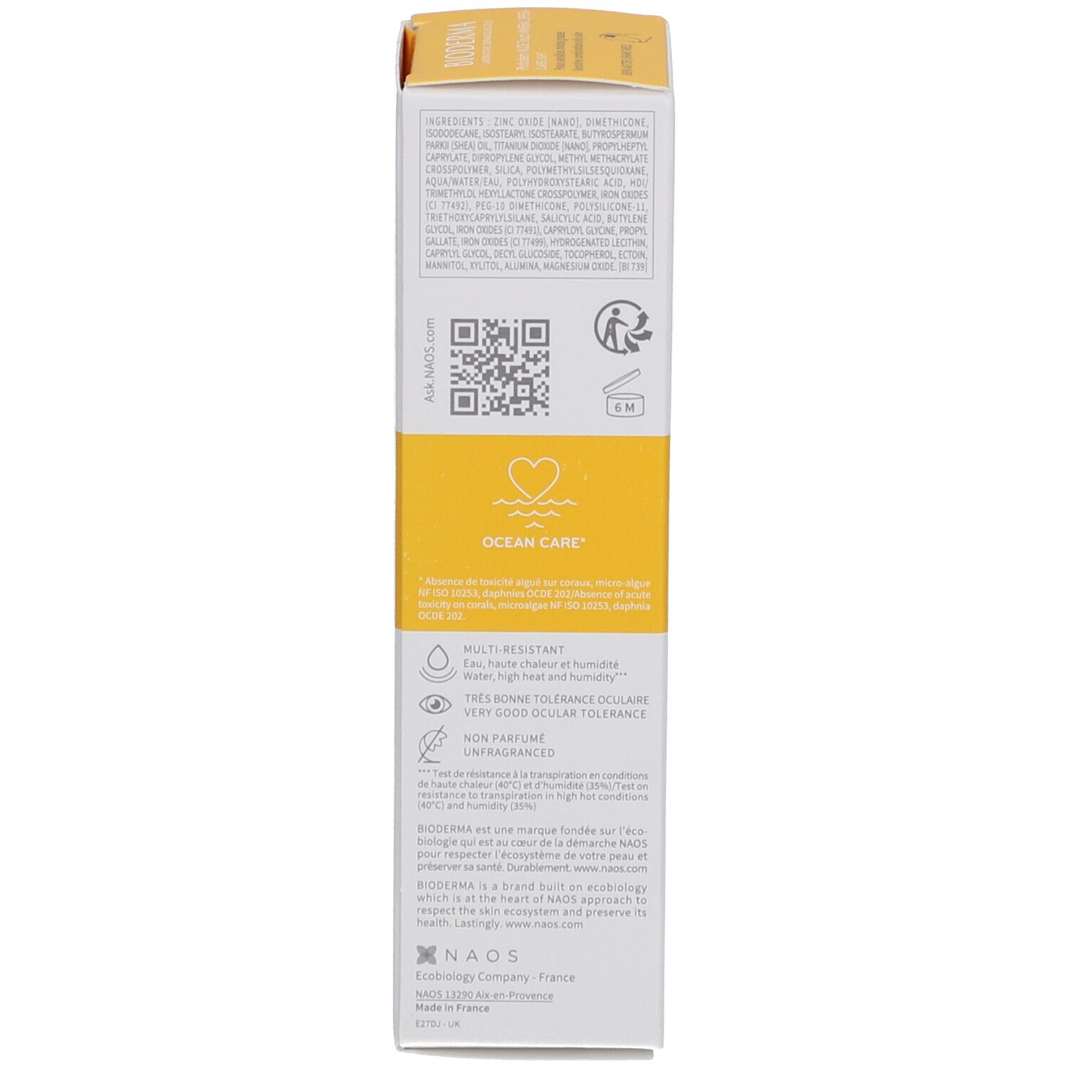 BIODERMA Photoderm NUDE Touch MINERAL SPF50+ claire