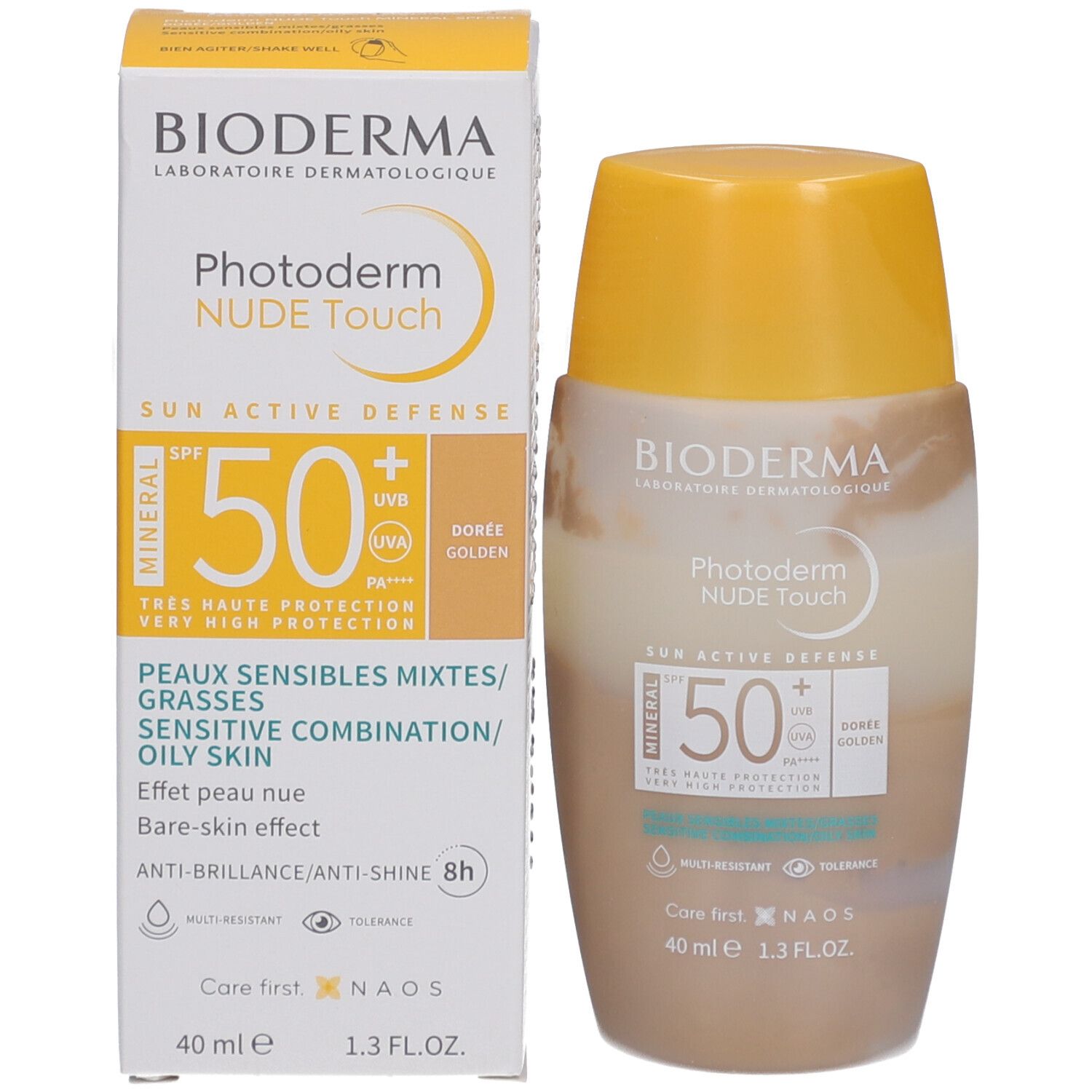 BIODERMA® Photoderm NUDE Touch Mineral SPF50+ Golden