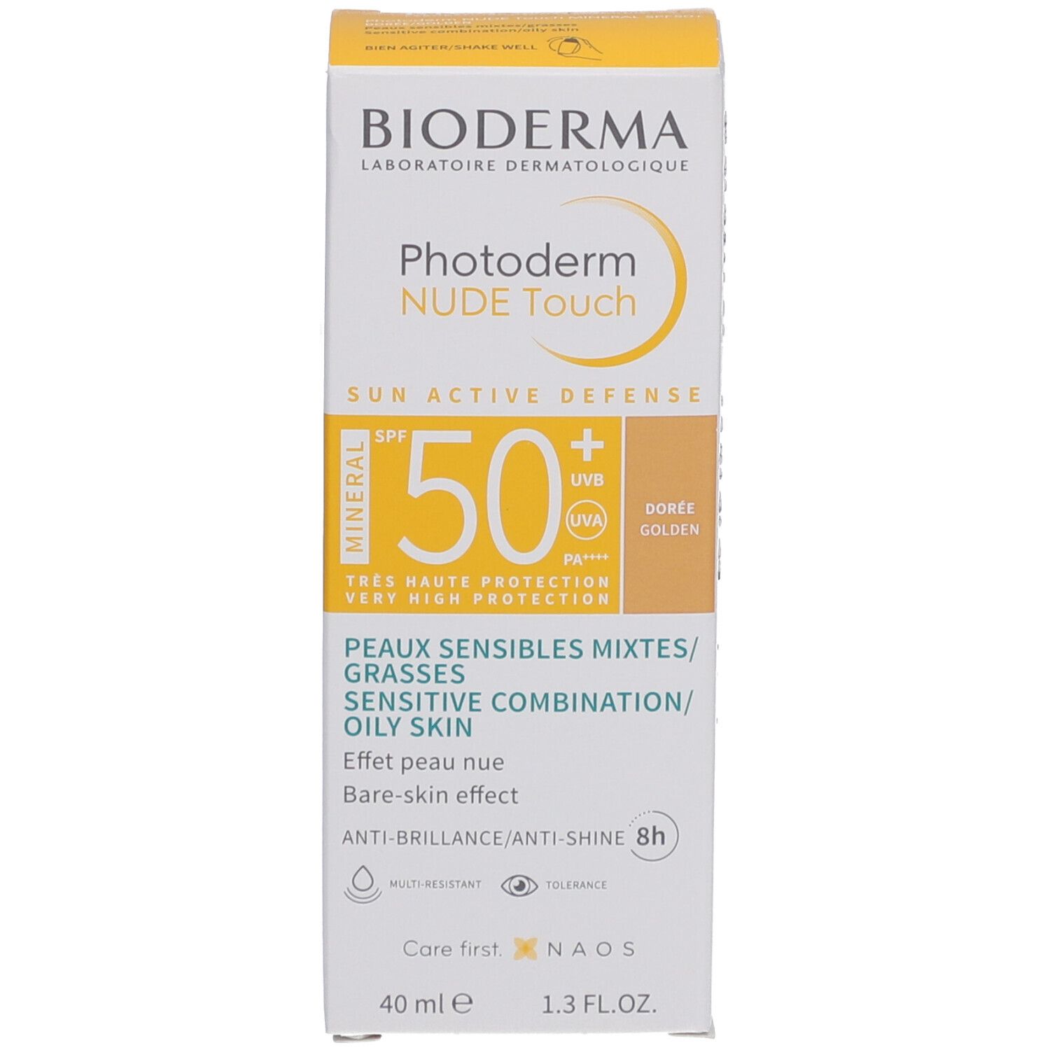 BIODERMA® Photoderm NUDE Touch Mineral SPF50+ Golden