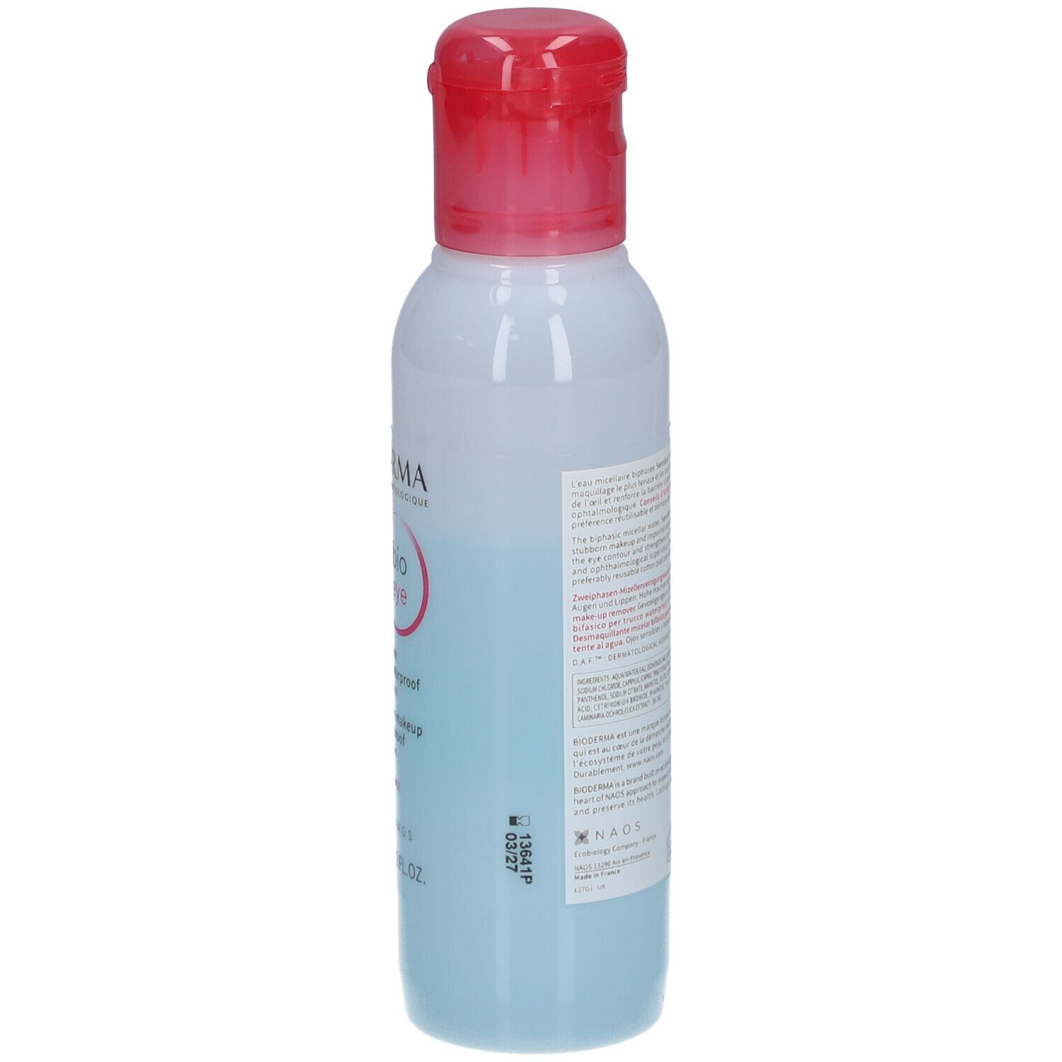 BIODERMA Sensibio H2O eye mizellarer 2-Phasen-Make-up-Entferner