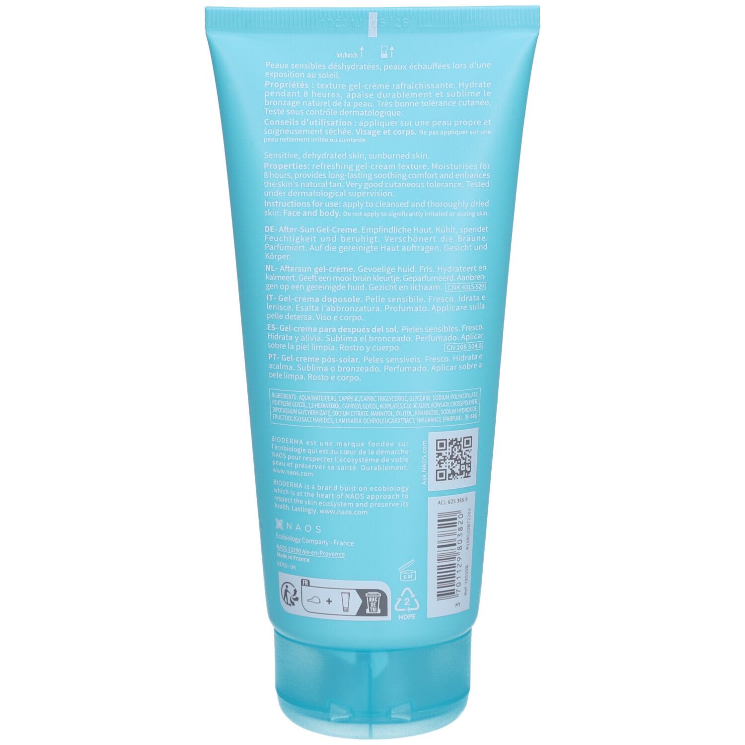 BIODERMA Photoderm Gel-crème Après-soleil Fraîcheur