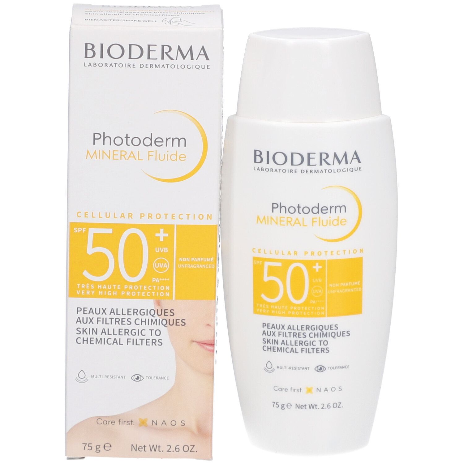 BIODERMA Photoderm MINERAL Fluide SPF50+
