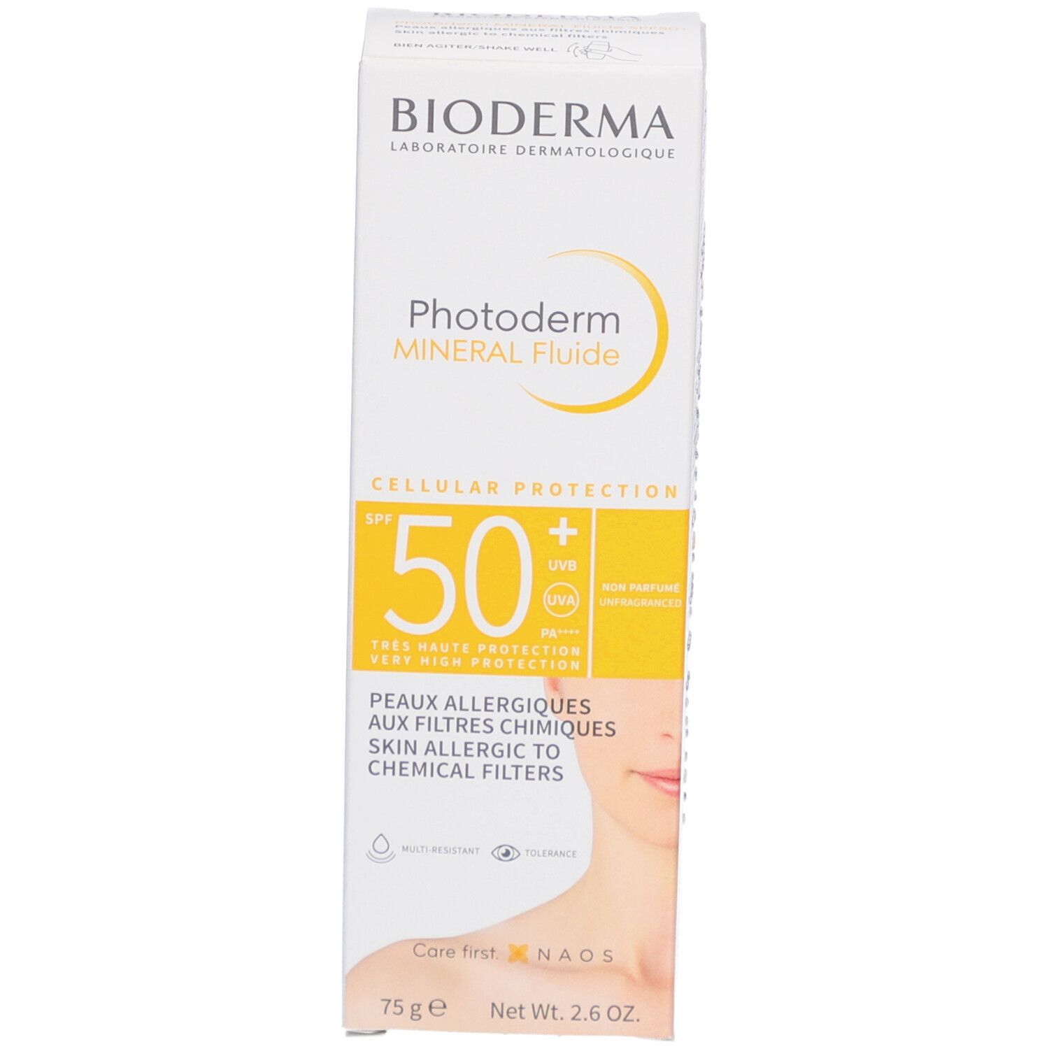 BIODERMA Photoderm MINERAL Fluide SPF50+