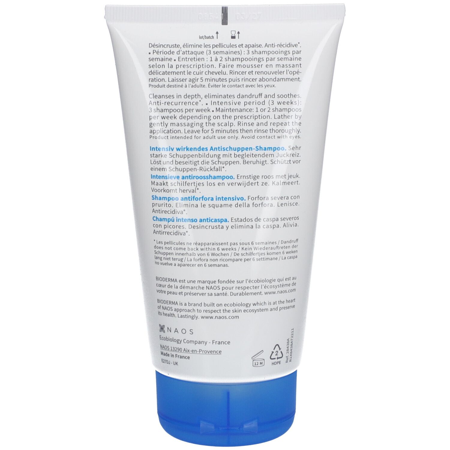 BIODERMA Nodé DS Shampooing