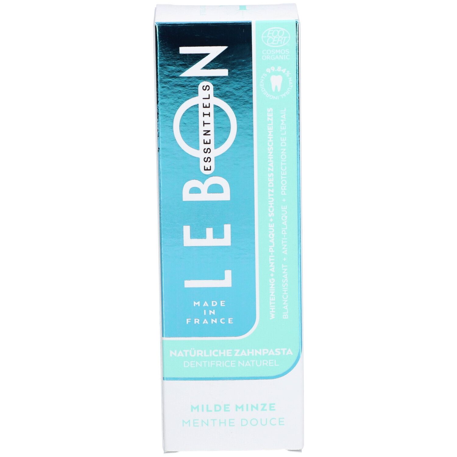 LEBON ESSENTIELS Zahnpasta mild Minze Bio