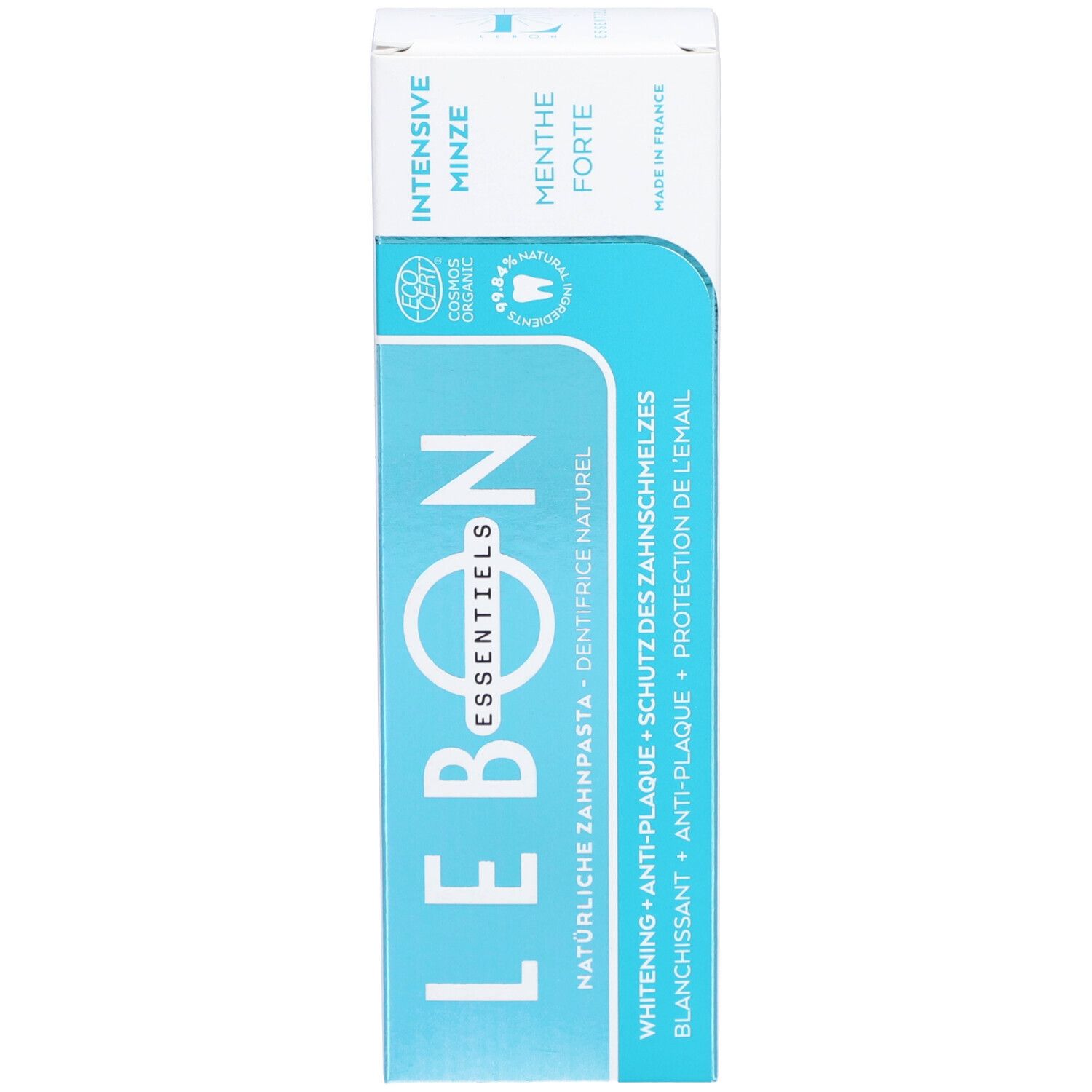 LEBON ESSENTIELS Zahnpasta starke Minze Bio