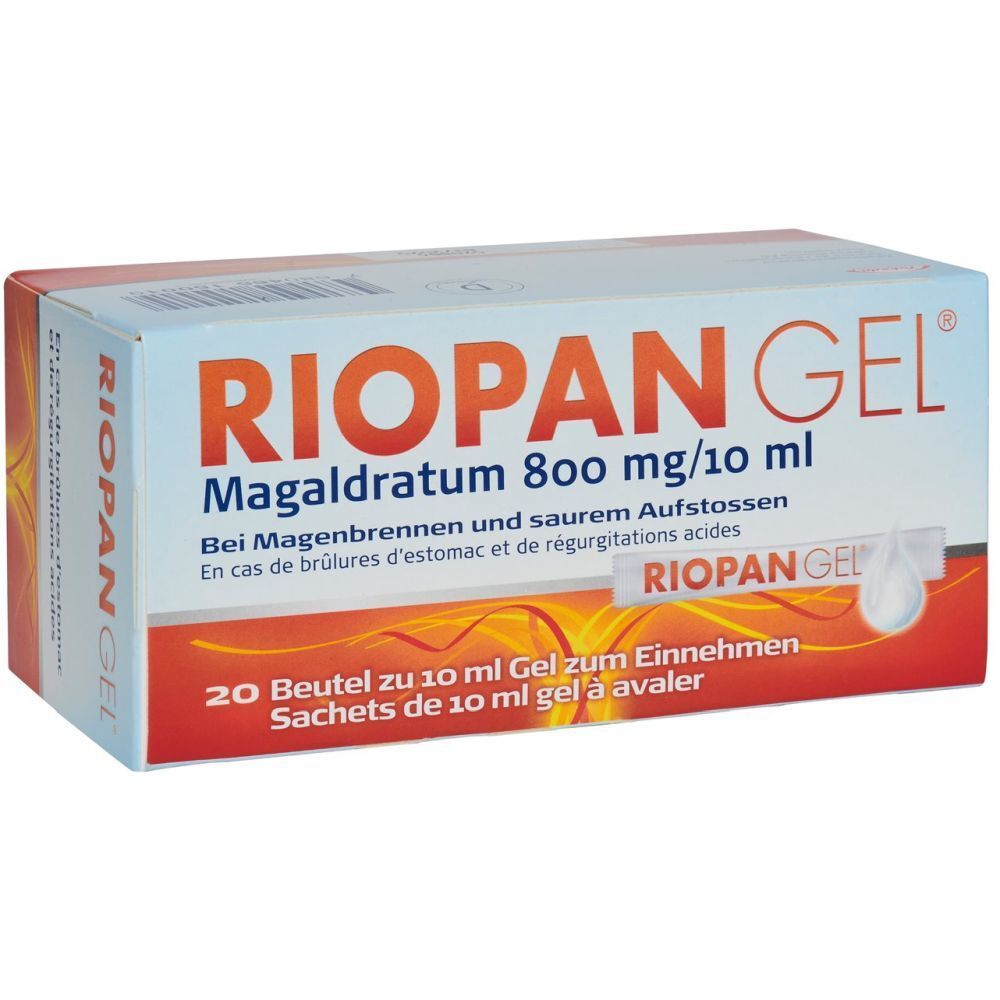 RIOPAN GEL 800 mg 20 Btl 10 ml