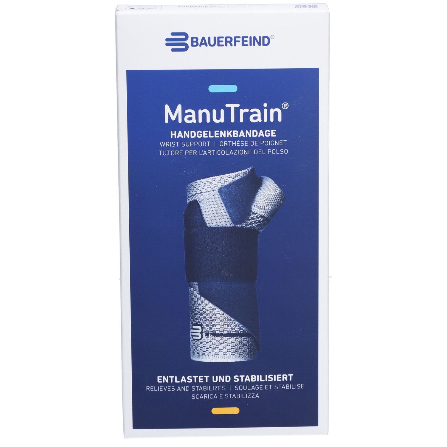 MANUTRAIN Handgelenkorthese Größe 3 rechts Titan