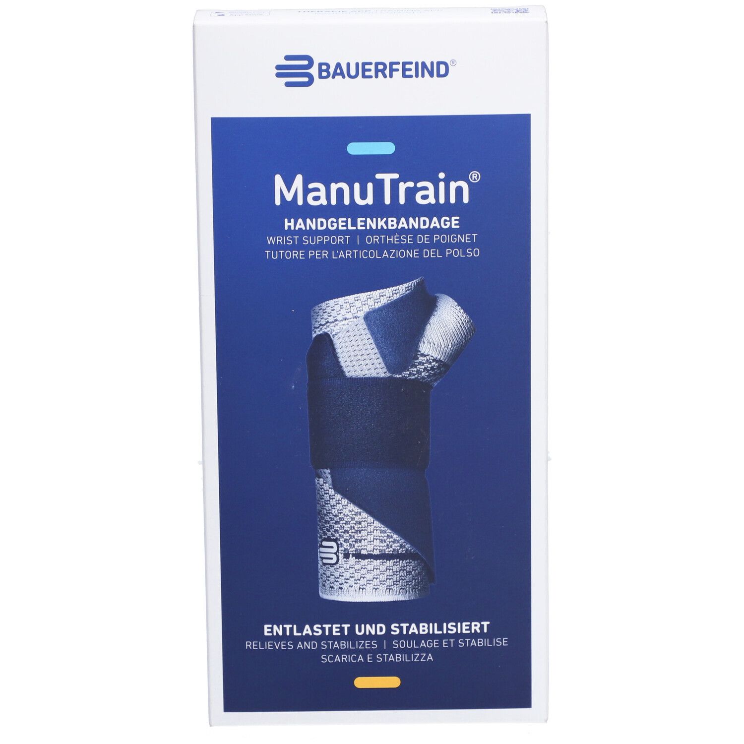MANUTRAIN Handgelenkorthese Größe 5 rechts Titan