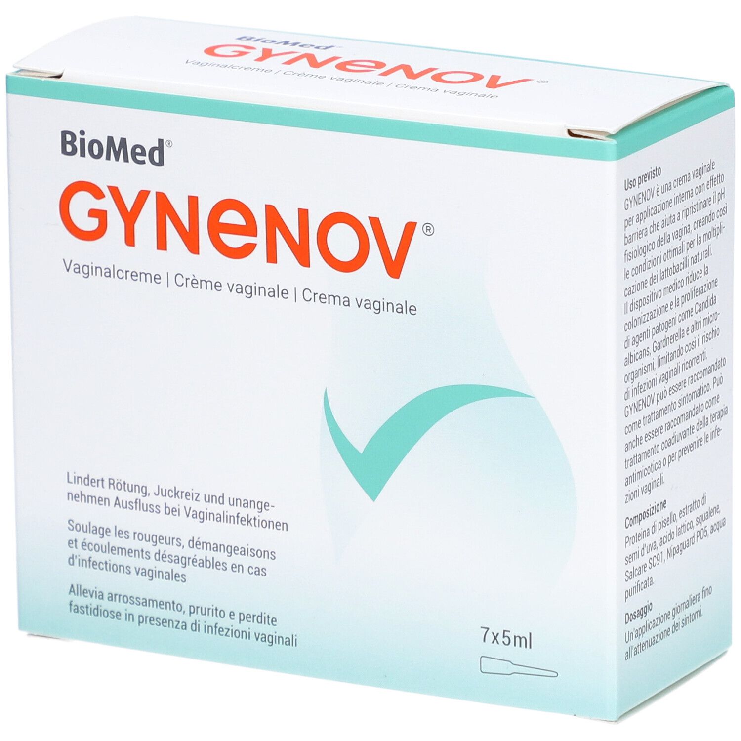 GYNENOV Vaginalcreme 7 Monodosis