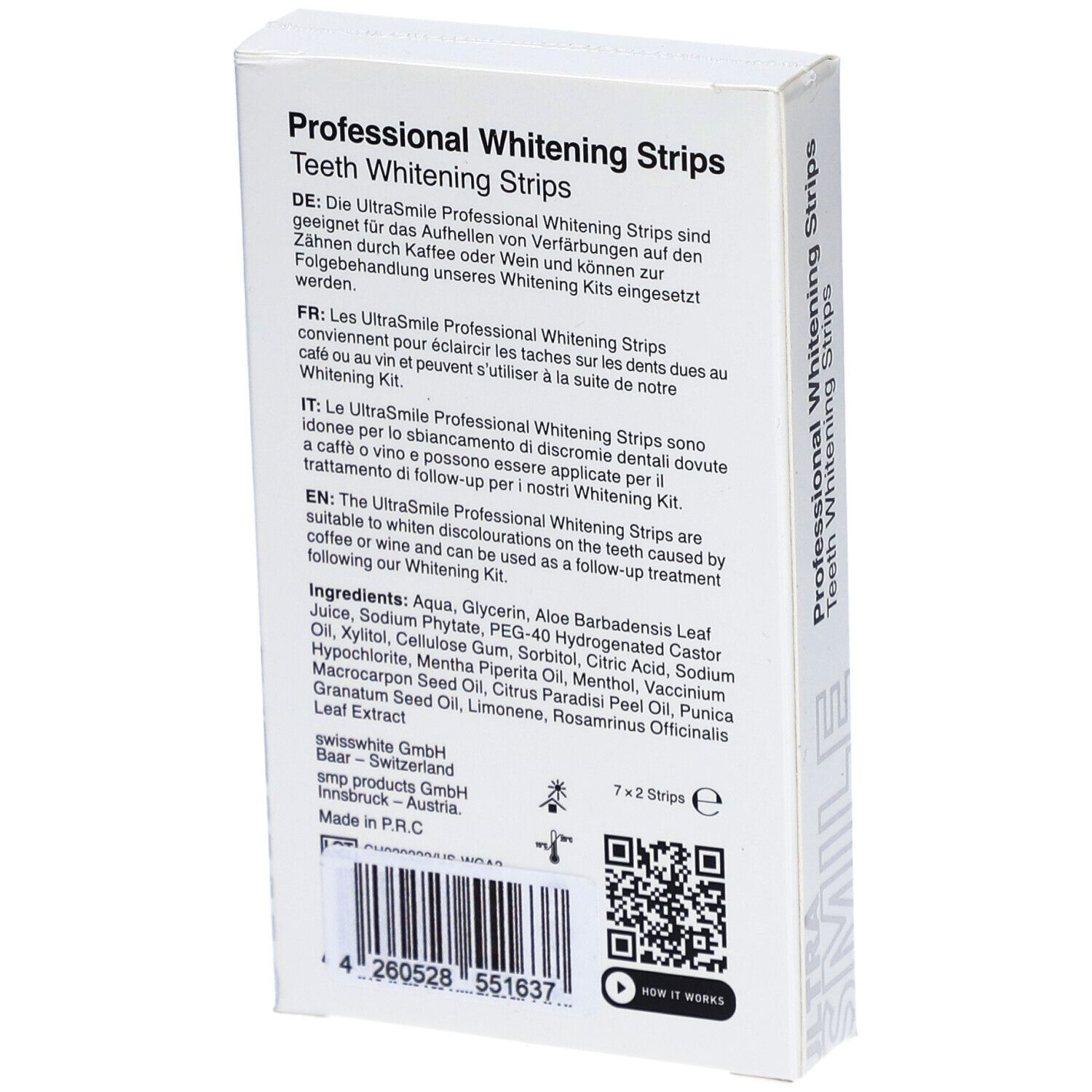 ULTRASMILE Professional Whiten Strips 7 x 2 Stk