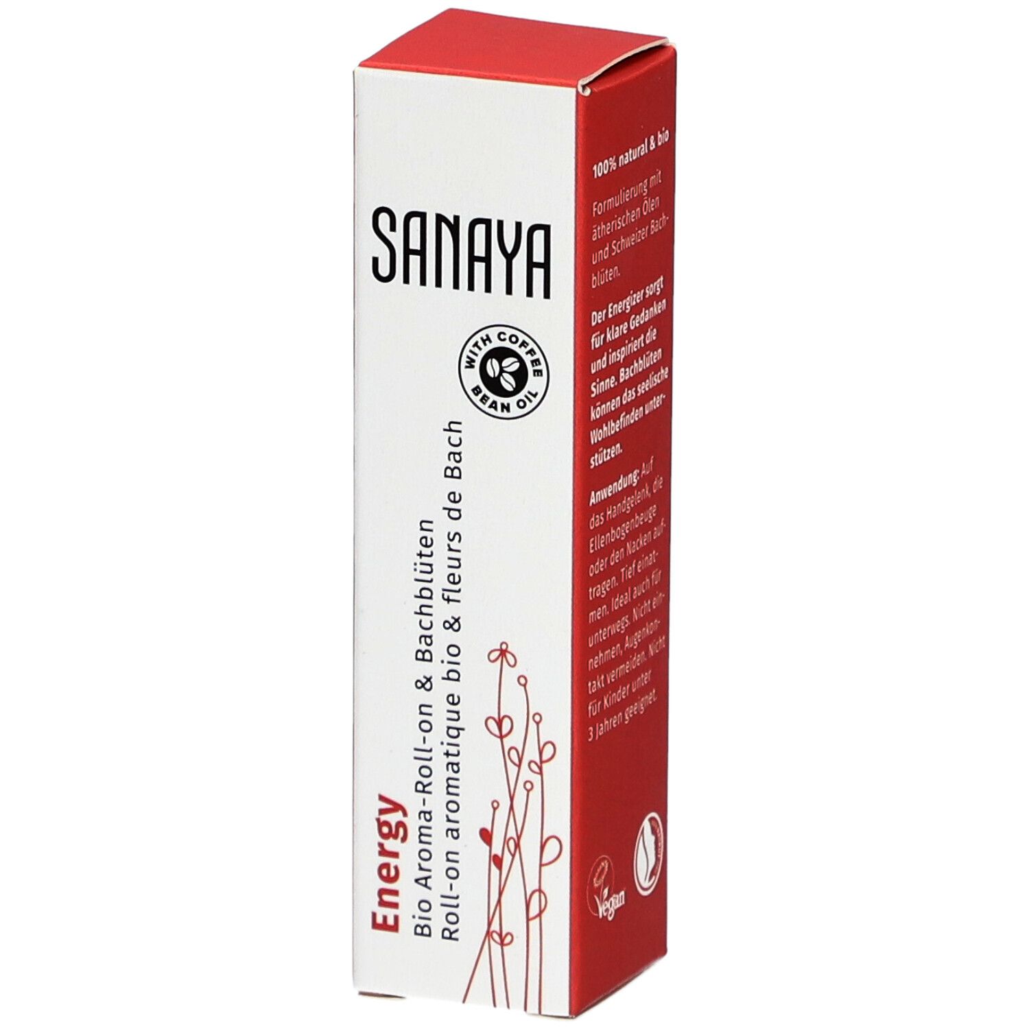 SANAYA Aroma & Fleurs de Bach Roll-On Energy Bio