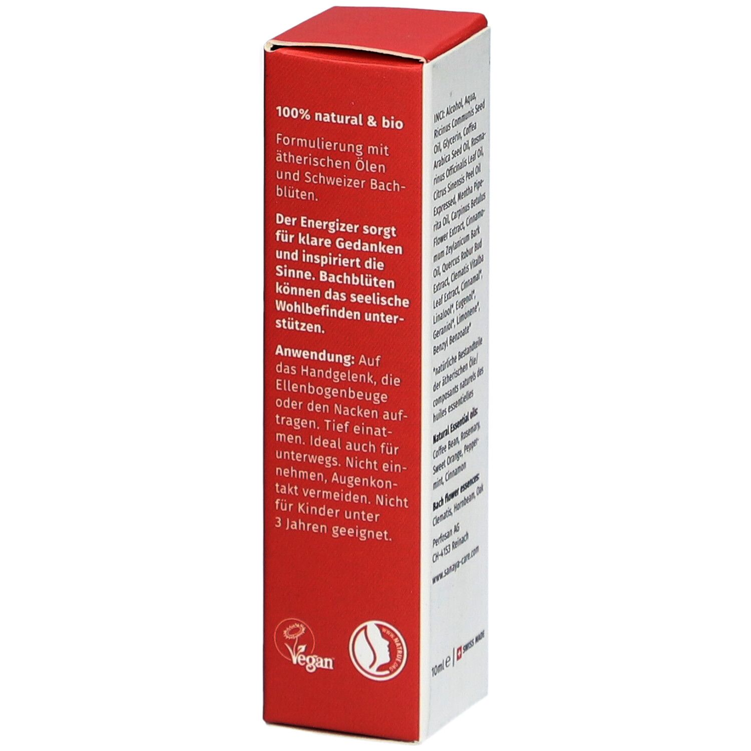 SANAYA Aroma & Fleurs de Bach Roll-On Energy Bio
