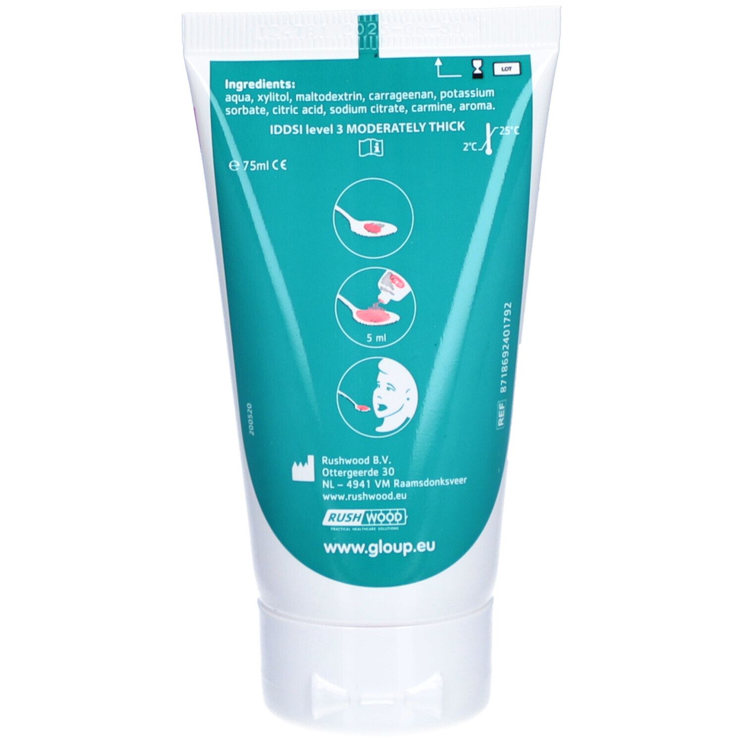 GLOUP Gel de déglutition Zero framboise