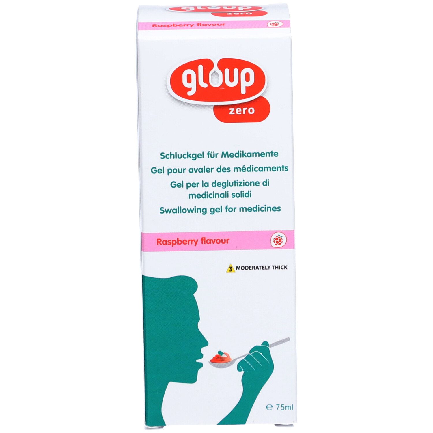 GLOUP Gel de déglutition Zero framboise