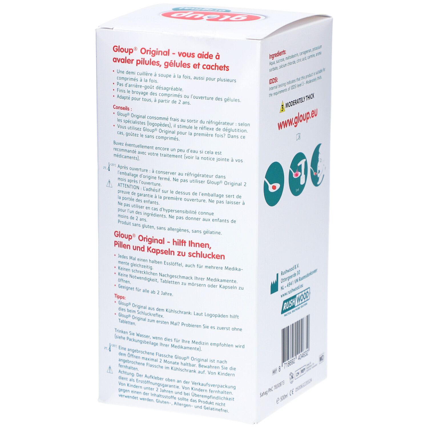 GLOUP Schluck Gel Orig Erdbeer-Bana (n)