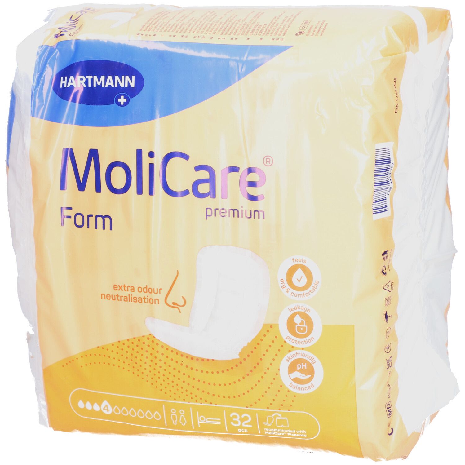 MOLICARE Premium Form 4 32 Stk 32 St - Redcare Apotheke