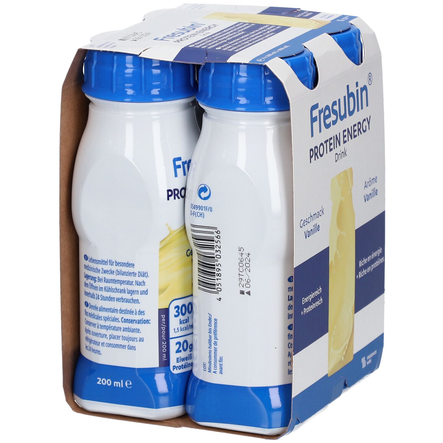 Fresubin® Protein Energy DRINK Vanille 4x200 ml Redcare Apotheke