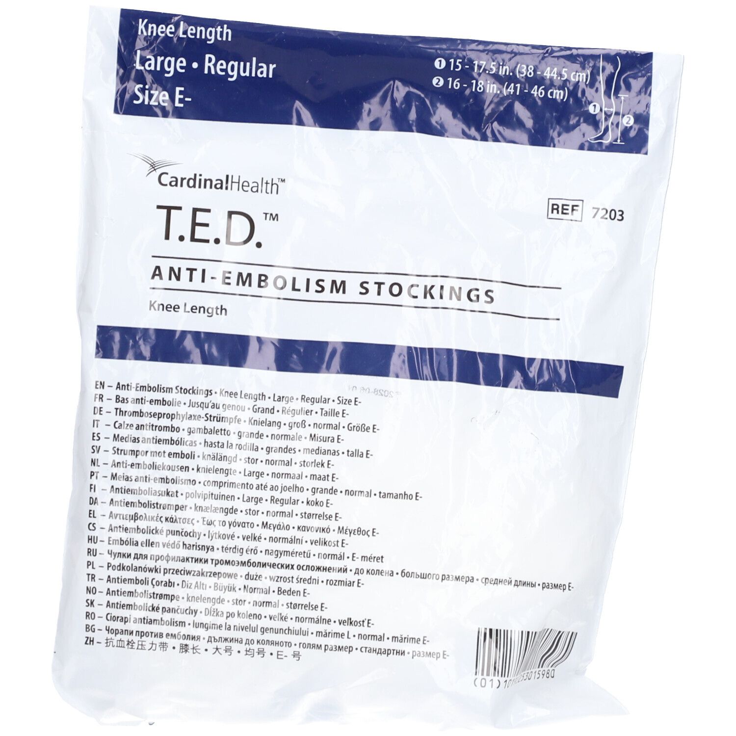 CARDINAL HEALTH™ T.E.D.™ Bas longueur genou taille E