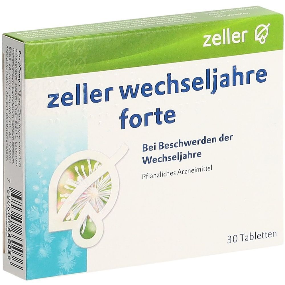 ZELLER Wechseljahre forte Tabl 30 Stk