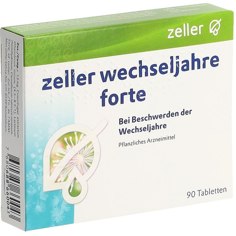 ZELLER Wechseljahre forte Tabl 90 Stk