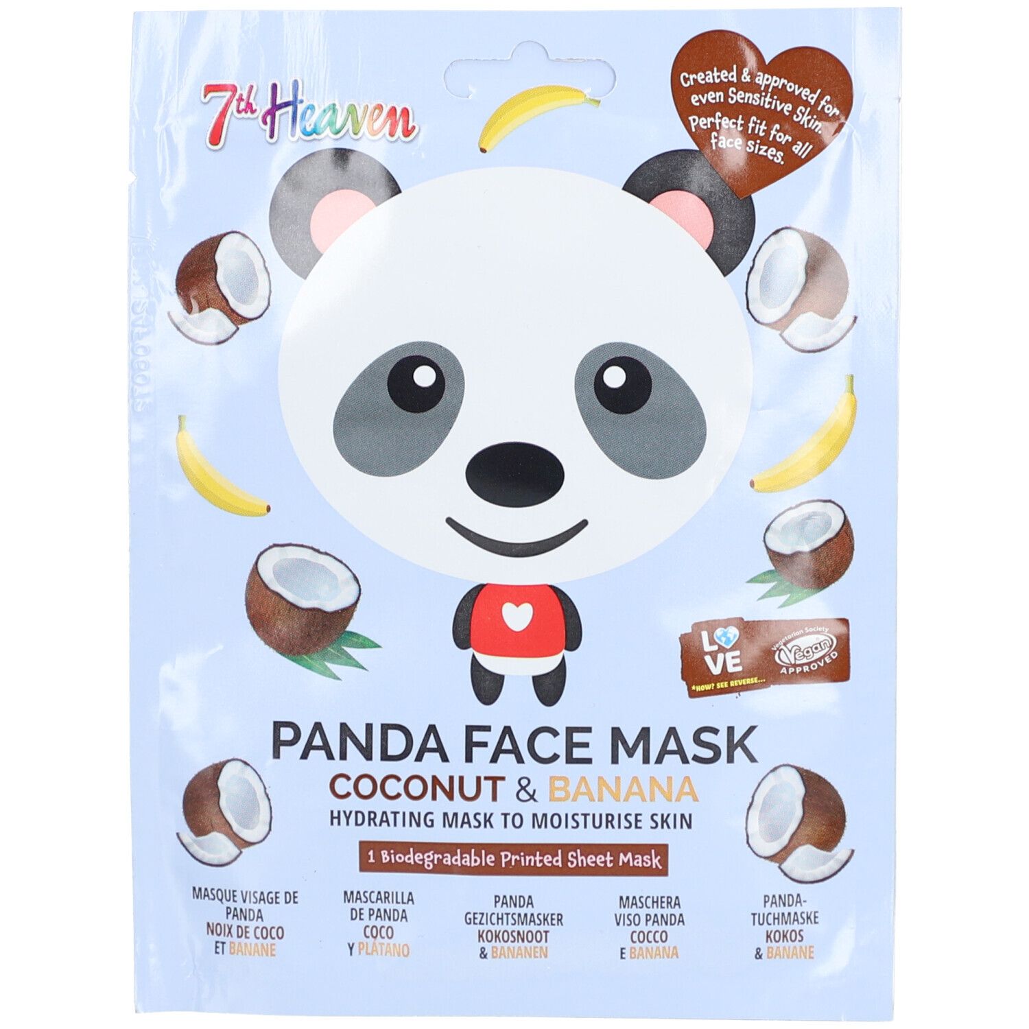 FACE FOOD Panda Face Sheet Mask Btl