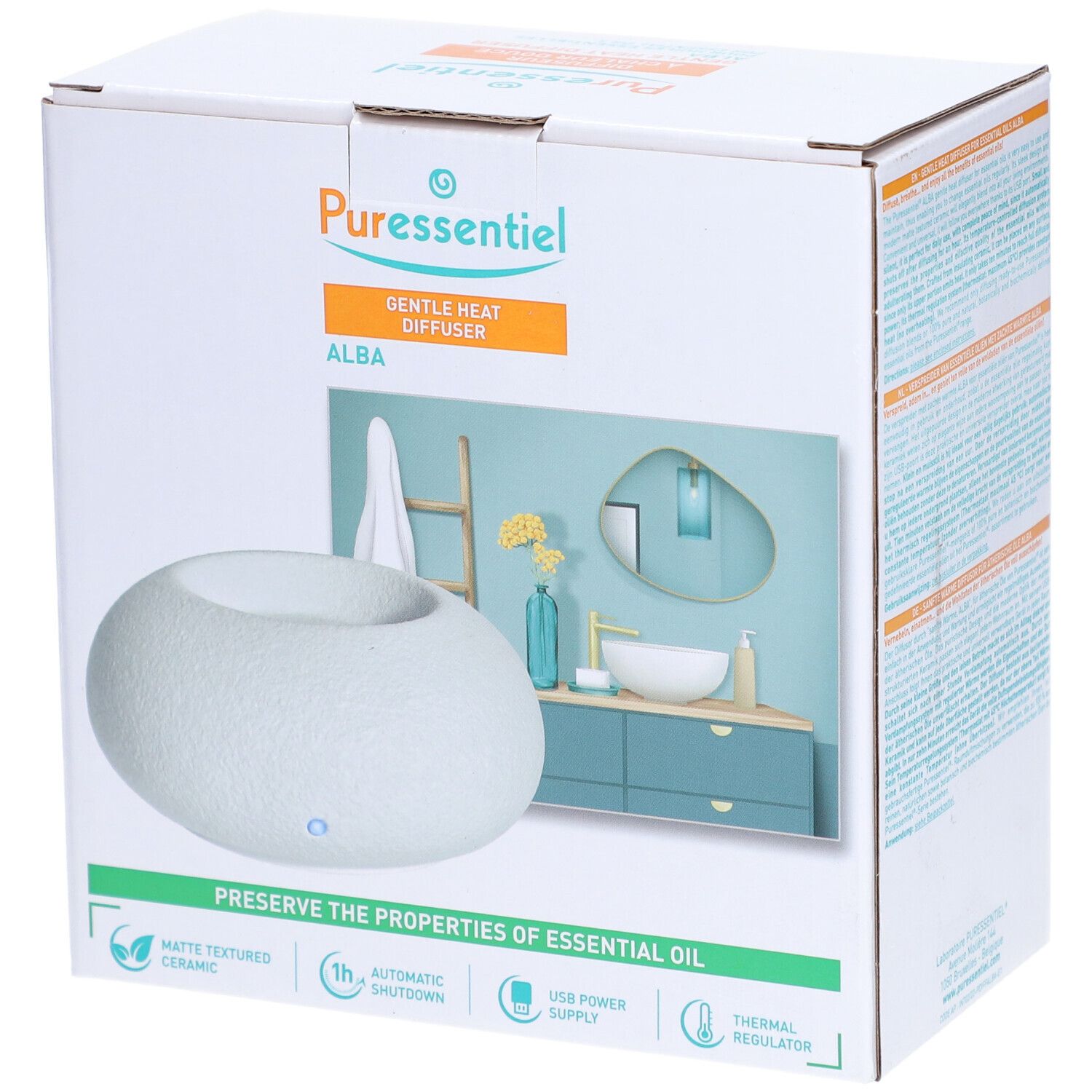 PURESSENTIEL Sanfte Wärme Diffusor ALBA