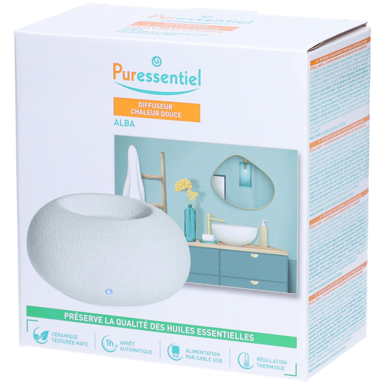 PURESSENTIEL Sanfte Wärme Diffusor ALBA