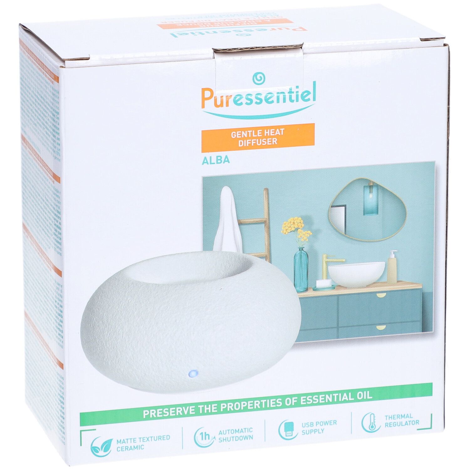 PURESSENTIEL Sanfte Wärme Diffusor ALBA