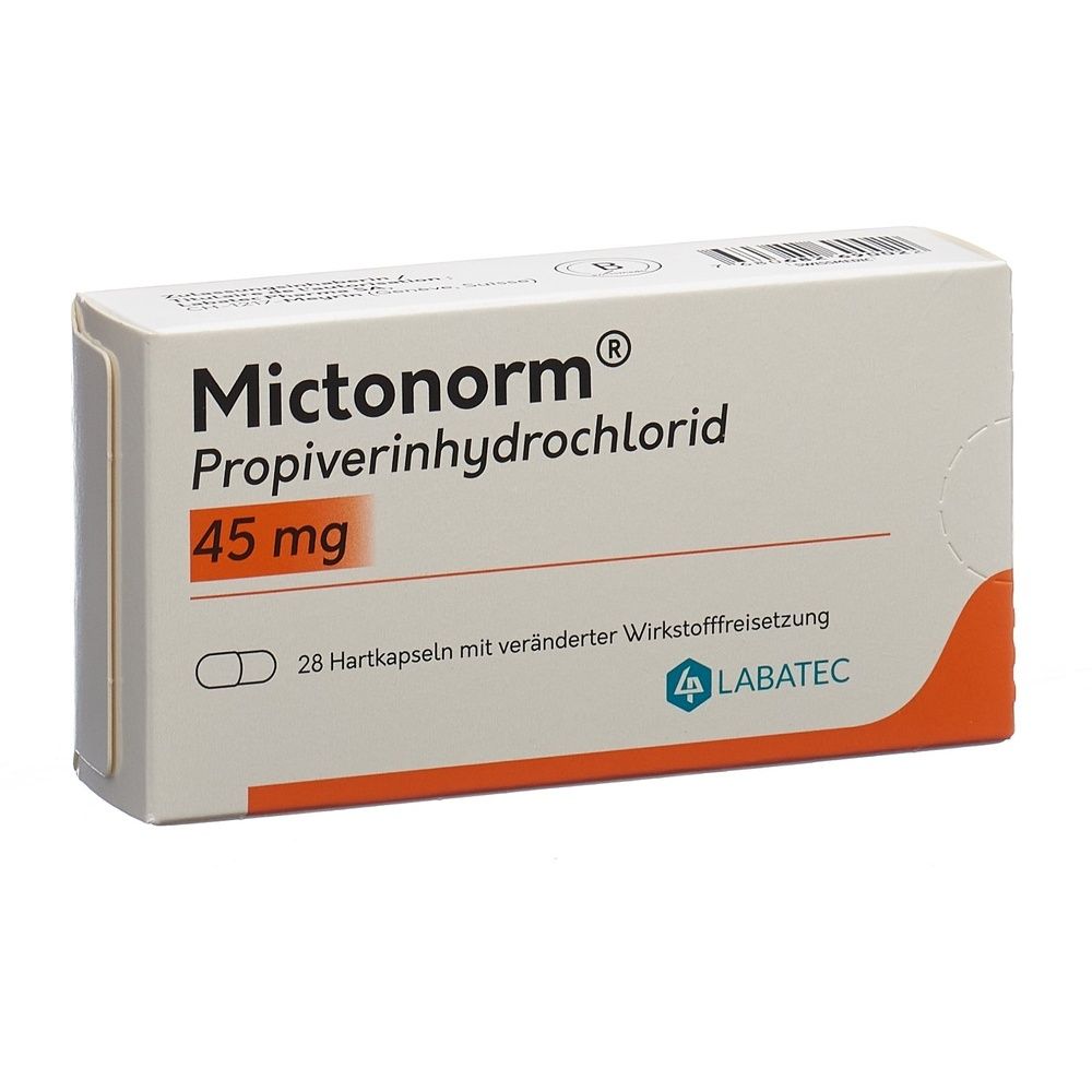 MICTONORM Ret Kaps 45 mg SDO
