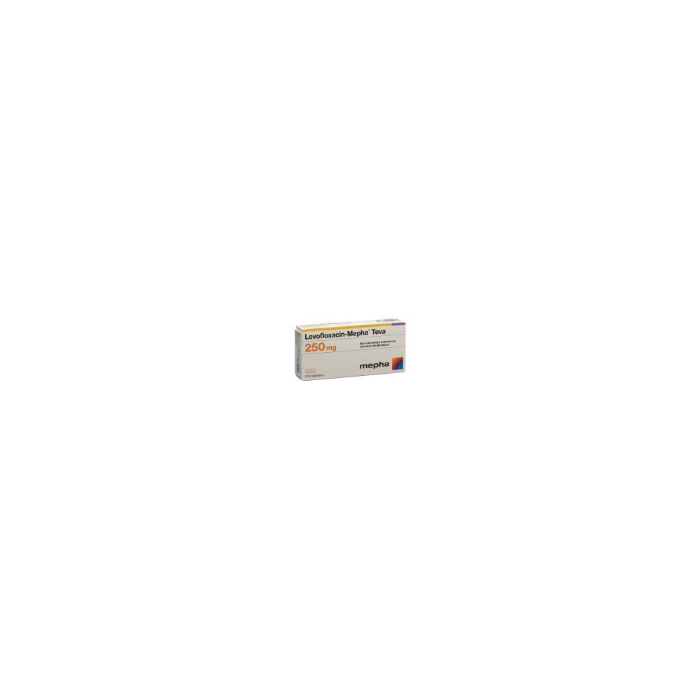 LEVOFLOXACIN Mepha Teva Filmtabl 250 mg 5 Stk