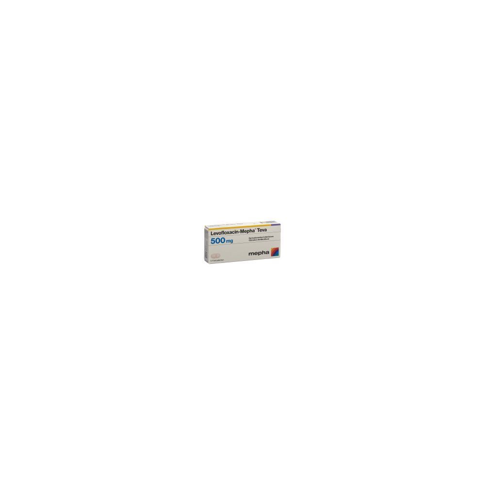 LEVOFLOXACIN Mepha Teva Filmtabl 500 mg 5 Stk