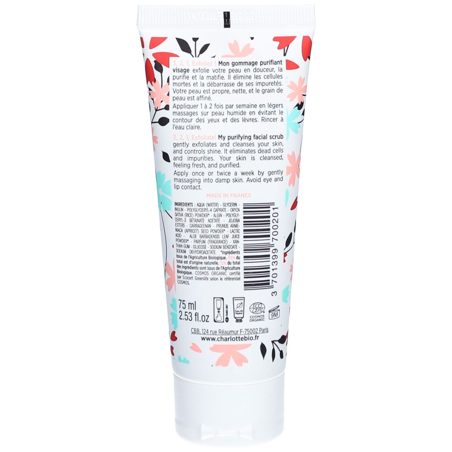 Charlotte Bio Mein BIO-Gesichtspeeling Peeling & Glow Coup