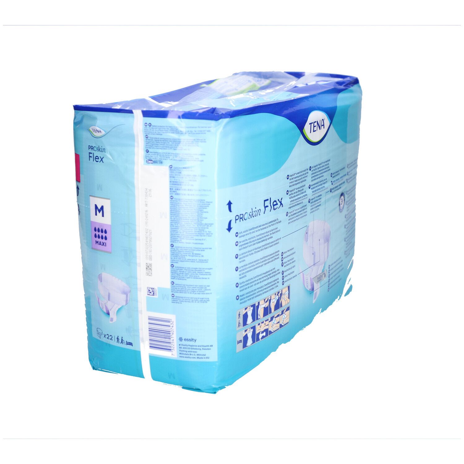 TENA ProSkin Flex Protections pour incontinence Super avec ceinture