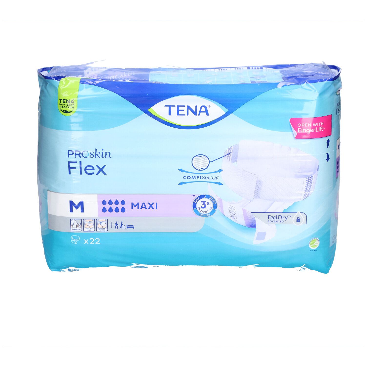 TENA ProSkin Flex Protections pour incontinence Super avec ceinture