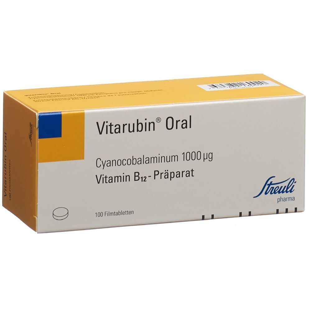 VITARUBIN Oral Filmtabl 1000 mcg 100 Stk