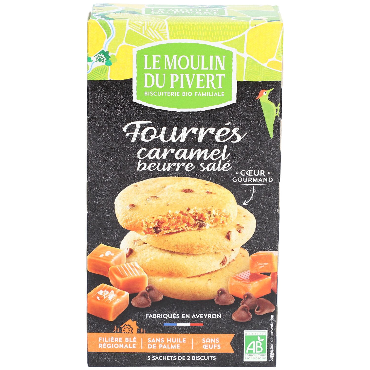 LE MOULIN DU PIVERT Cookies Gefüllt mit gesalzenem Butterkaramell