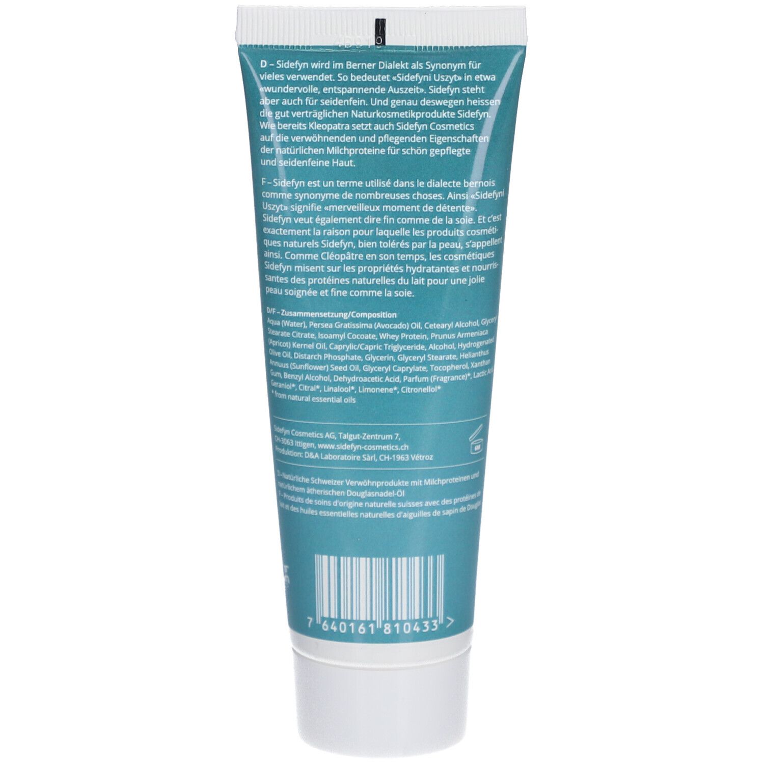 Sidefyn® Handcreme Du bisch sidefyn