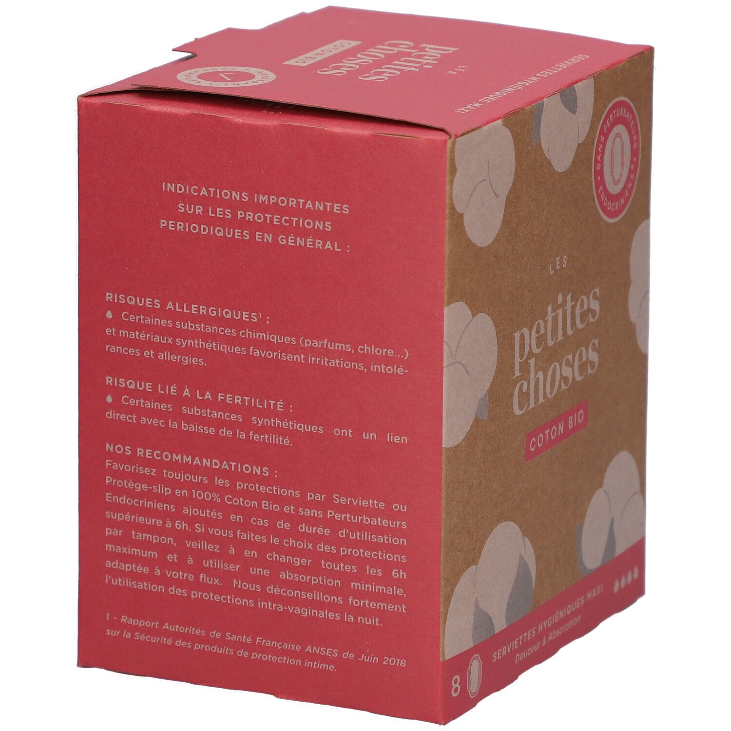 LES PETITES CHOSES Damenbinden aus Bio-Baumwolle Maxi