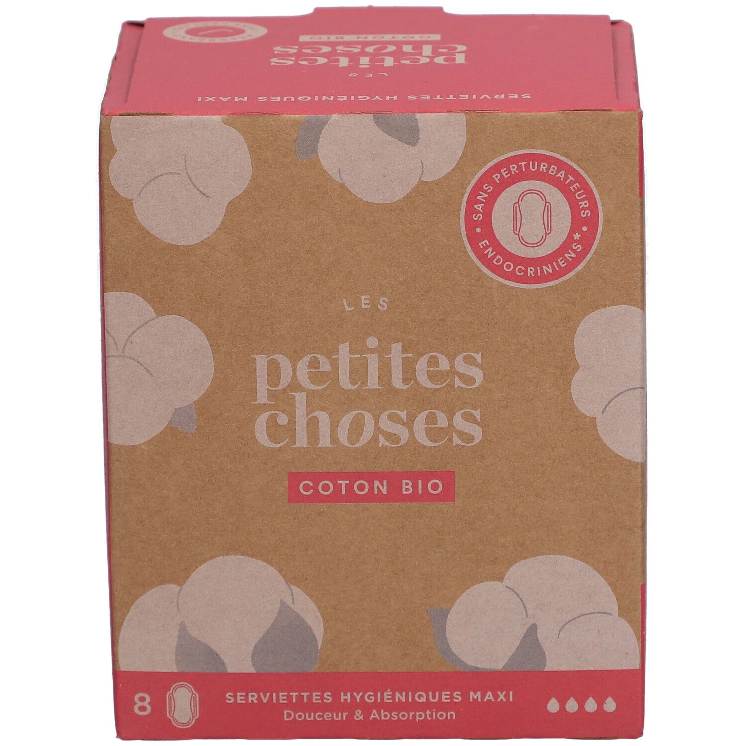 LES PETITES CHOSES Damenbinden aus Bio-Baumwolle Maxi