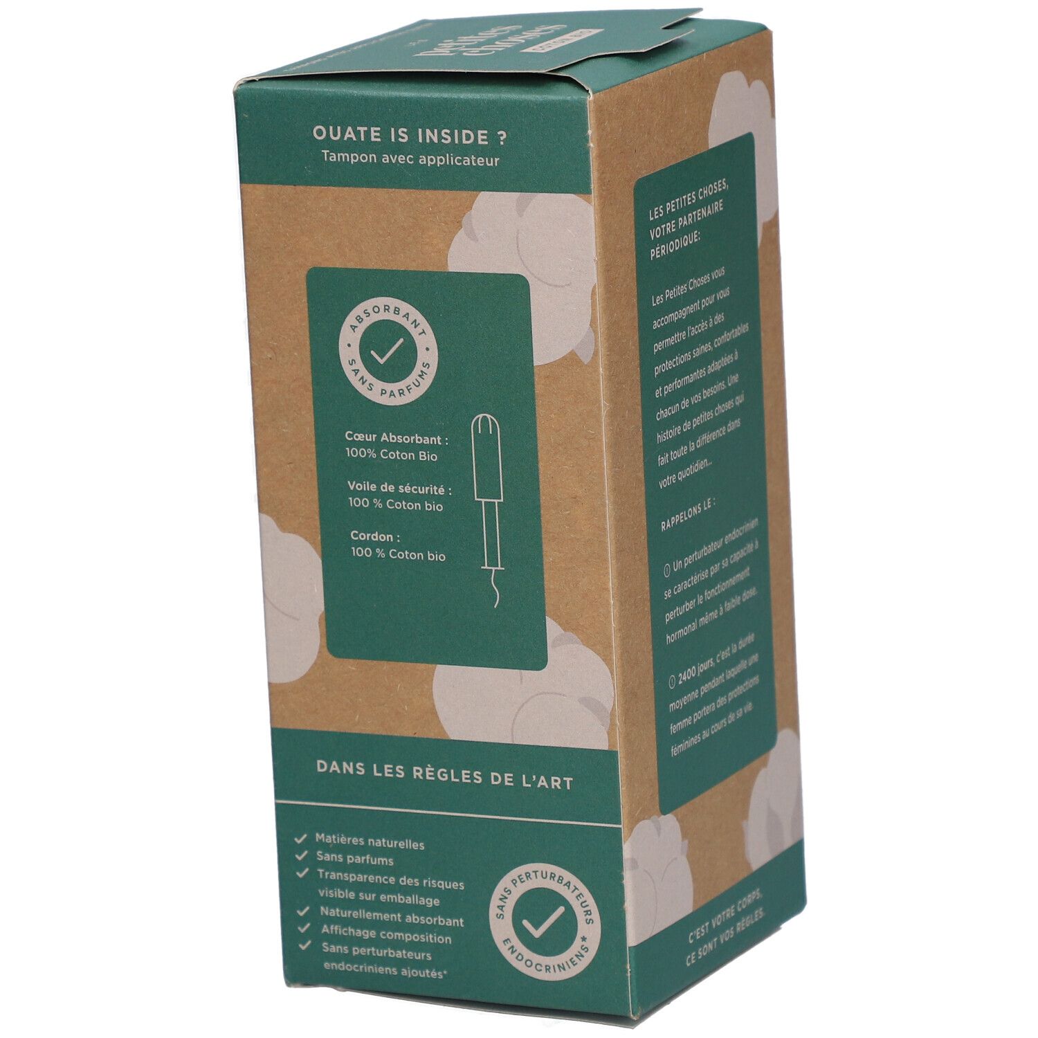LES PETITES CHOSES Stempel aus Bio-Baumwolle mit Applikator Super