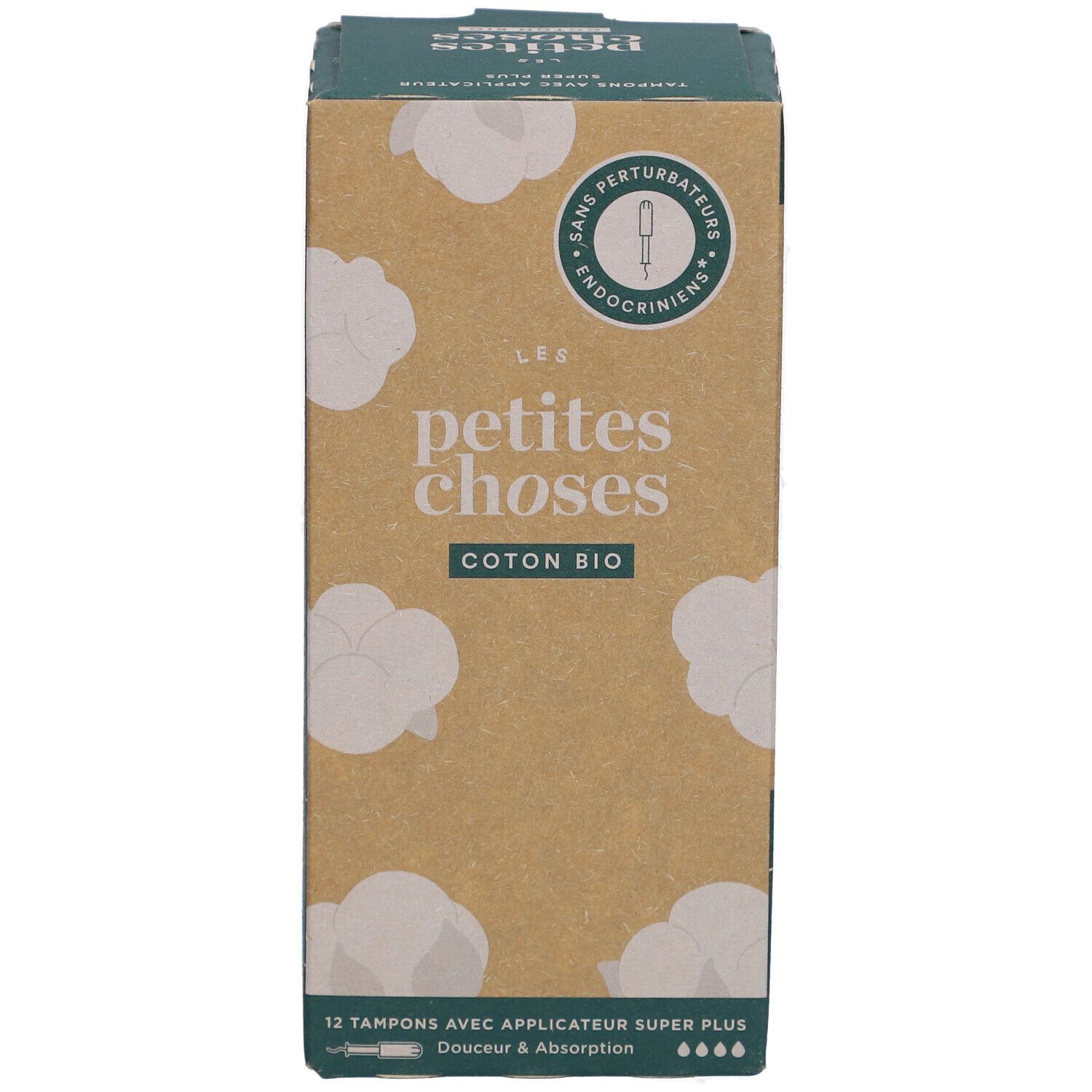 LES PETITES CHOSES Tampons aus Bio-Baumwolle mit Super Plus Applikator