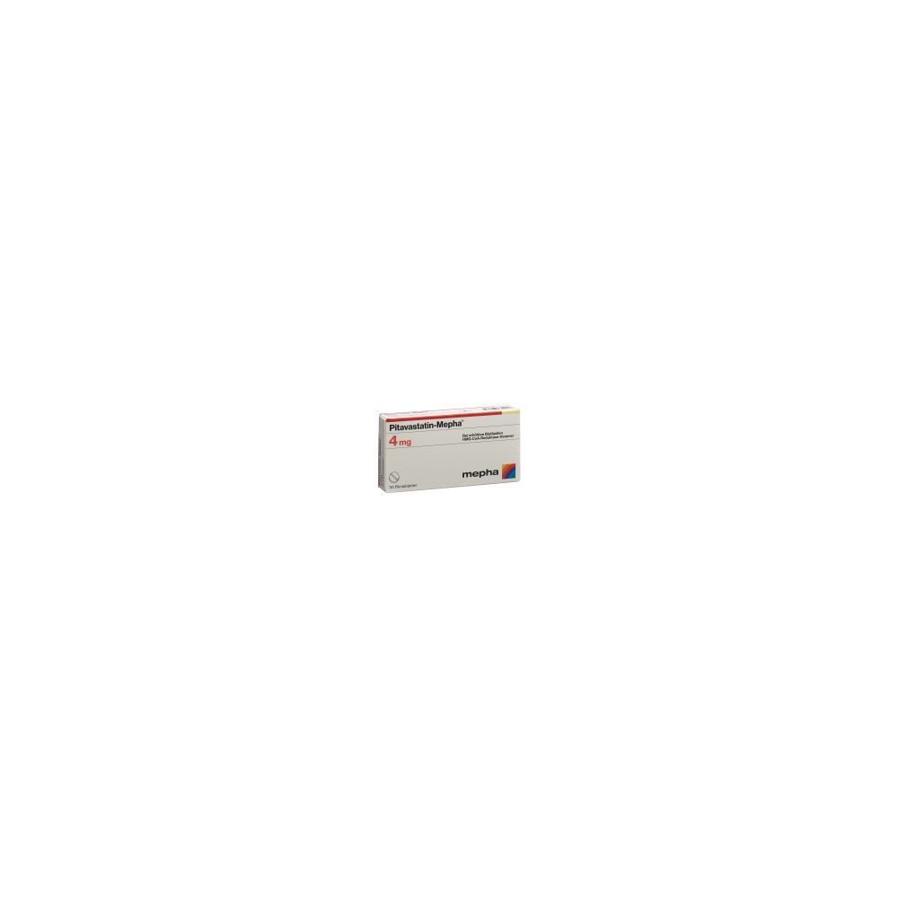 PITAVASTATIN Mepha Filmtabl 4 mg 30 Stk