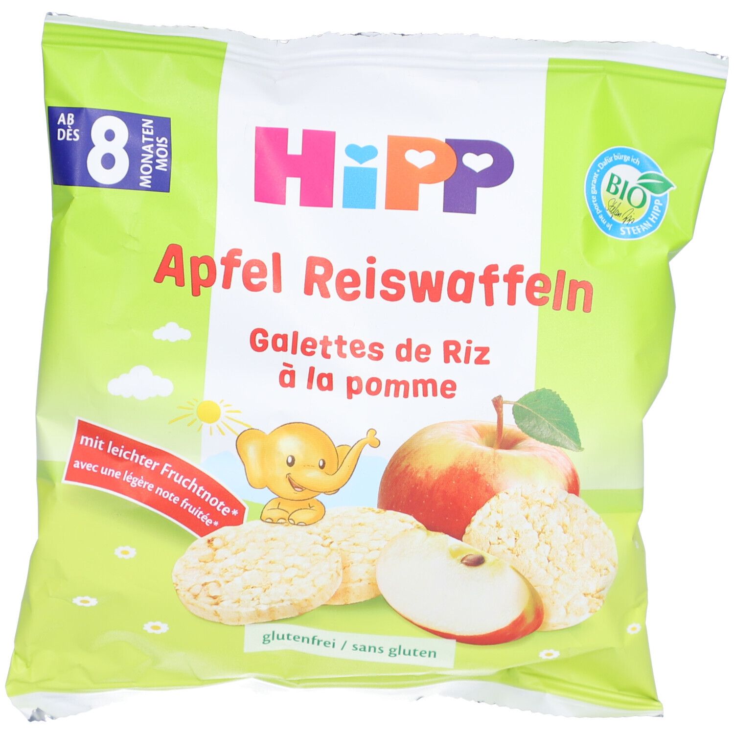 HIPP Reiswaffeln mit Apfel Nach 8 Monaten